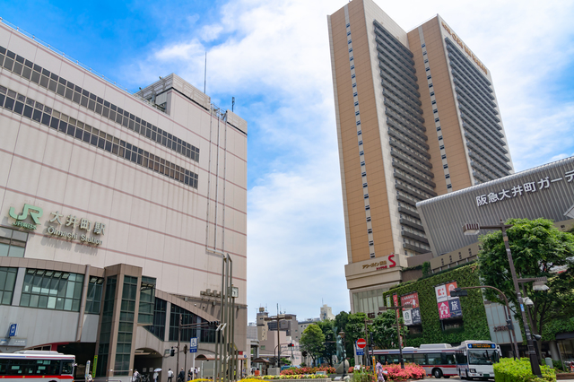 大井町駅前