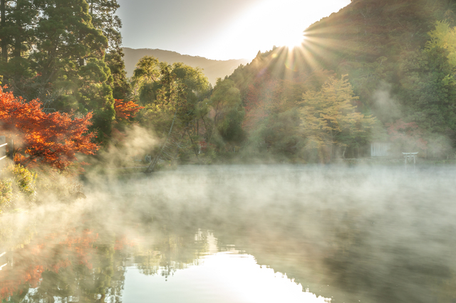 金鱗湖（湯布院・大分）