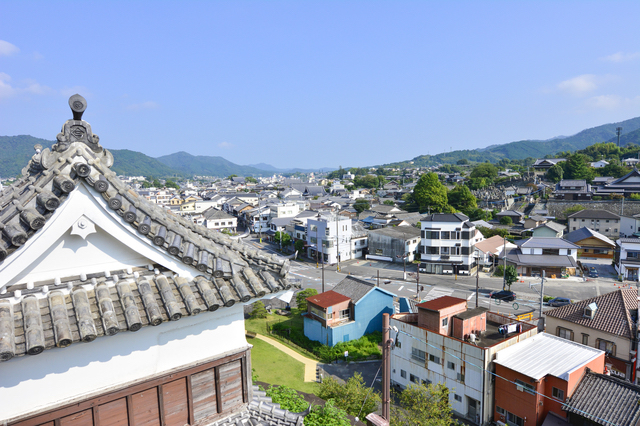 臼杵城の城下町