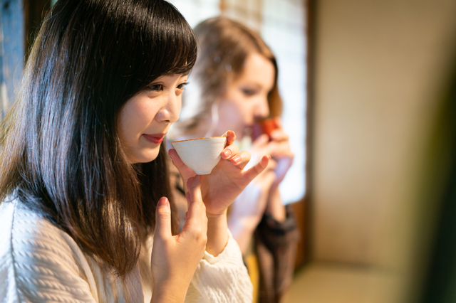 日本酒大好き女子