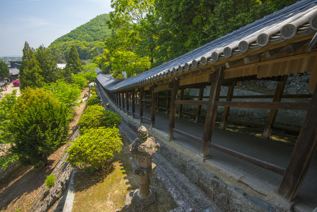 吉備津神社の長い廊下