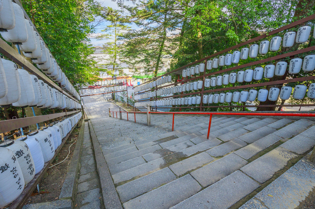 吉備津神社の参道