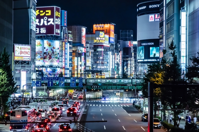 新宿の夜景