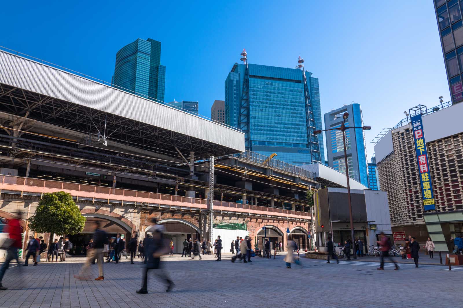 新橋駅前