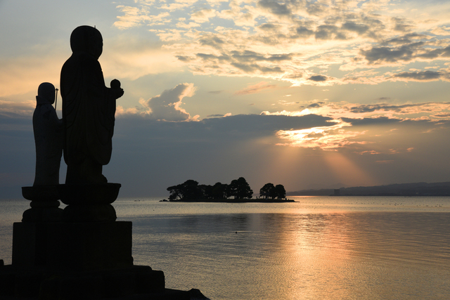 宍道湖（島根）の夕日