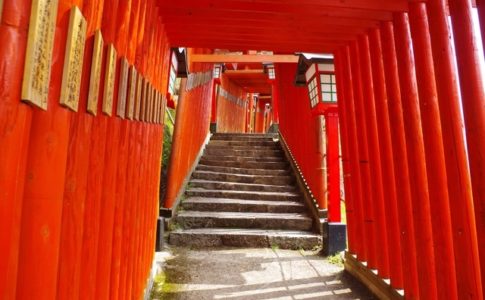 太皷谷稲成神社（島根）の千本鳥居