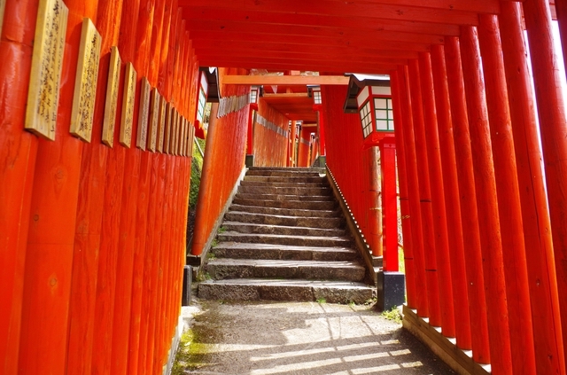 太皷谷稲成神社（島根）の千本鳥居