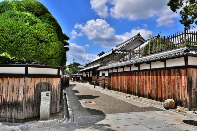 大阪・富田林の町並み