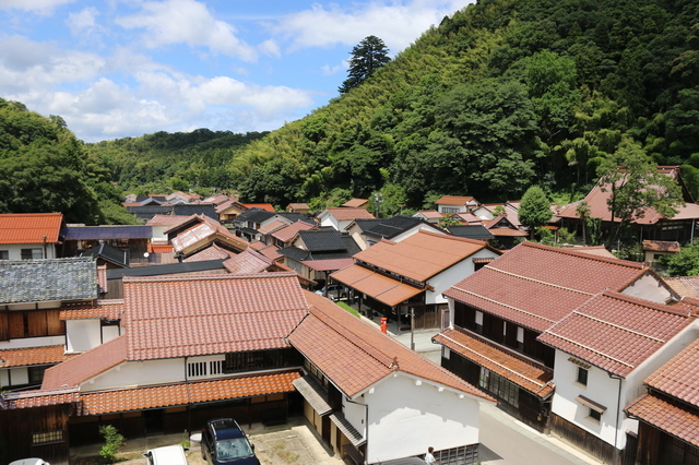 島根・大森の街並み