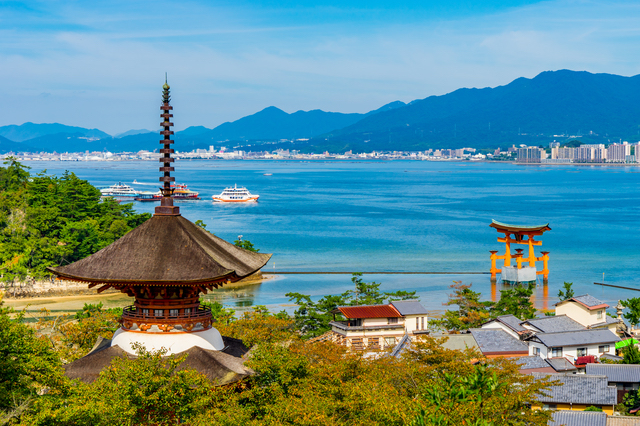 宮島の風景