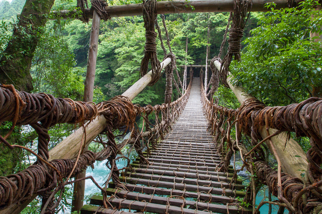 祖谷のかずら橋