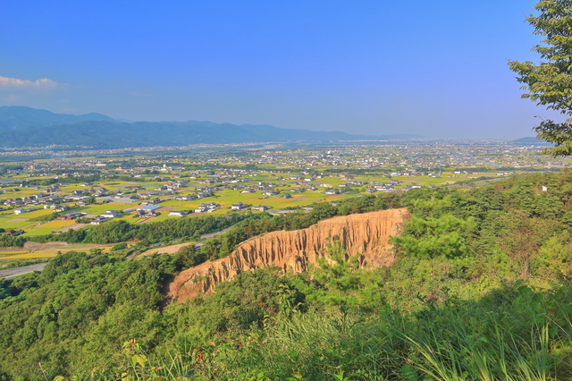 阿波の土柱（徳島平野）