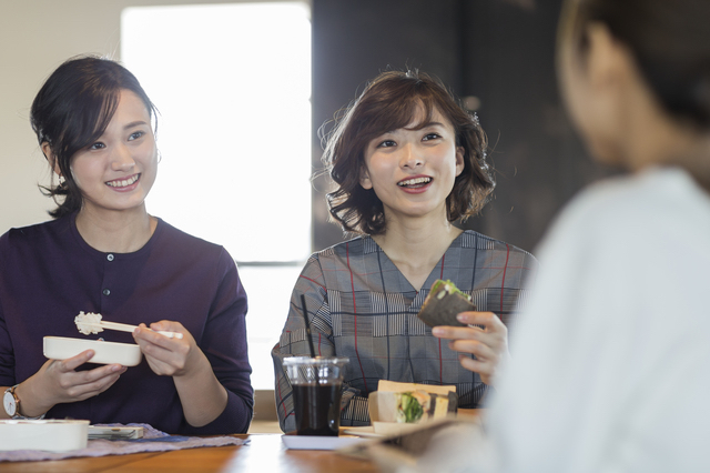 豊中の会社でランチ休憩