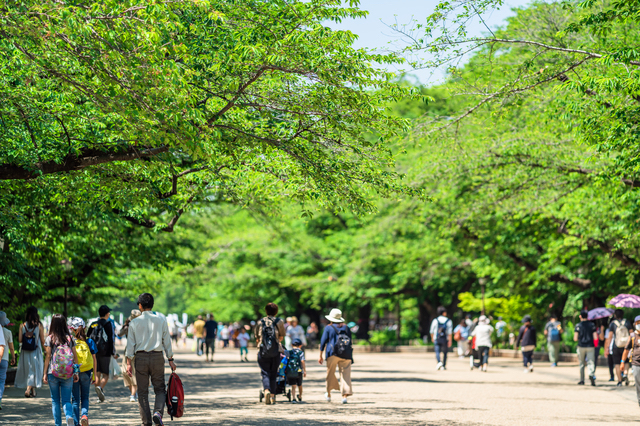 初夏の上野公園