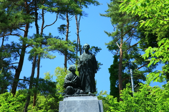 吉田松陰の銅像