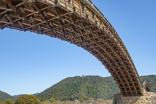 木造橋「錦帯橋」