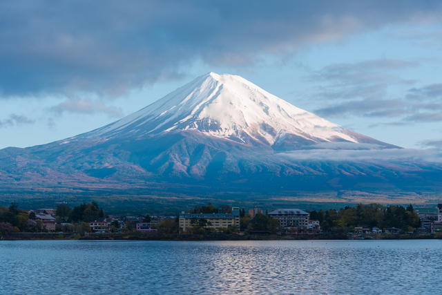 山梨側から見た富士山