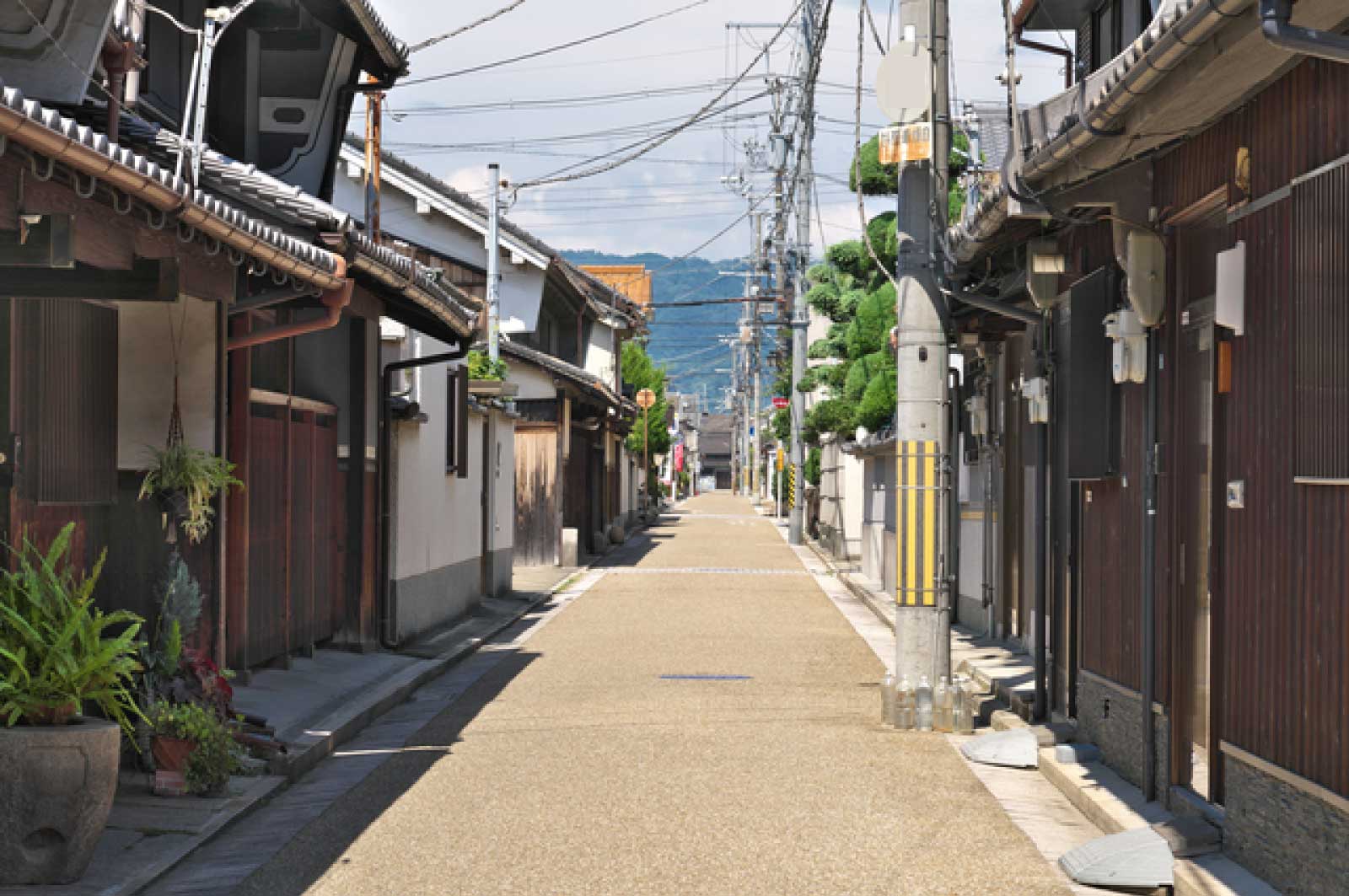 歴史ある風景・八尾市久宝寺