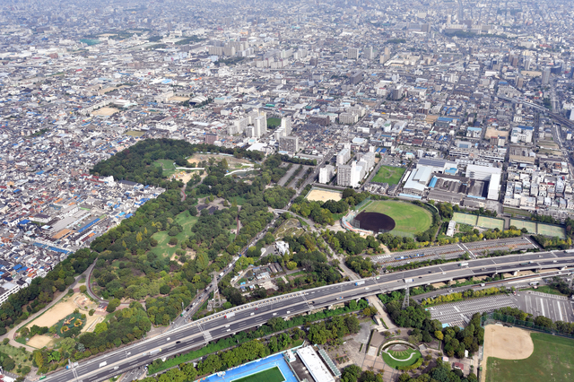 八尾市久宝寺緑地