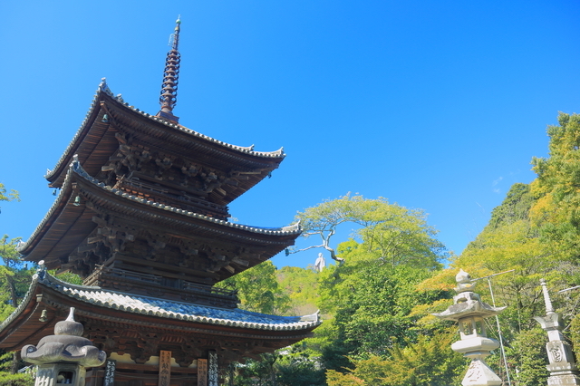 三重塔（石手寺）