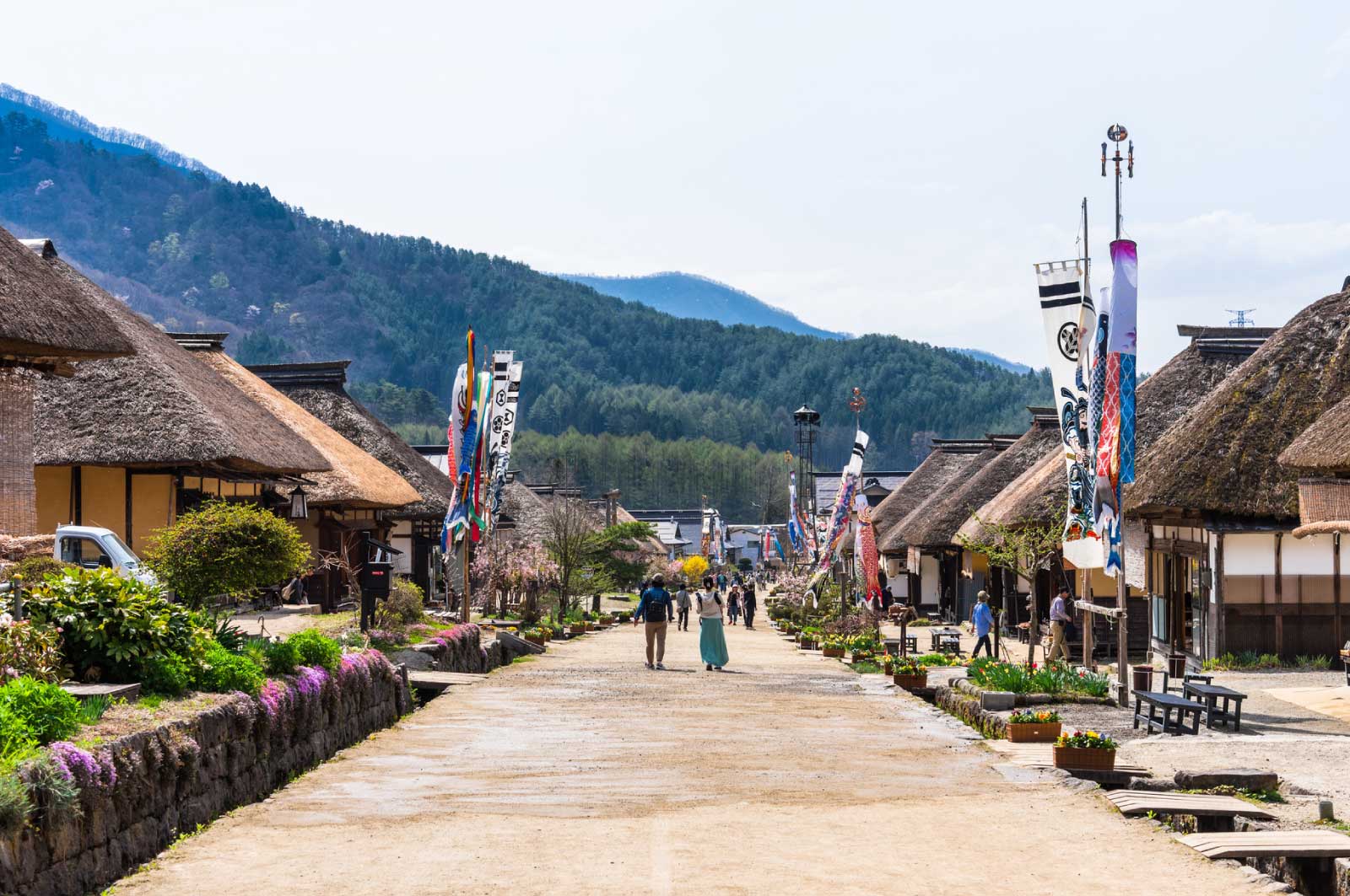 もともと半農半宿の町