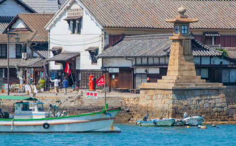 いろは丸展示館のある鞆の浦