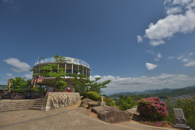 千光寺公園の頂上展望台