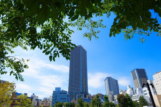 南池袋公園の青空