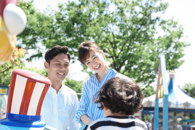 息子と遊園地へ