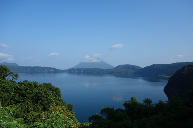 自然が豊かな池田湖