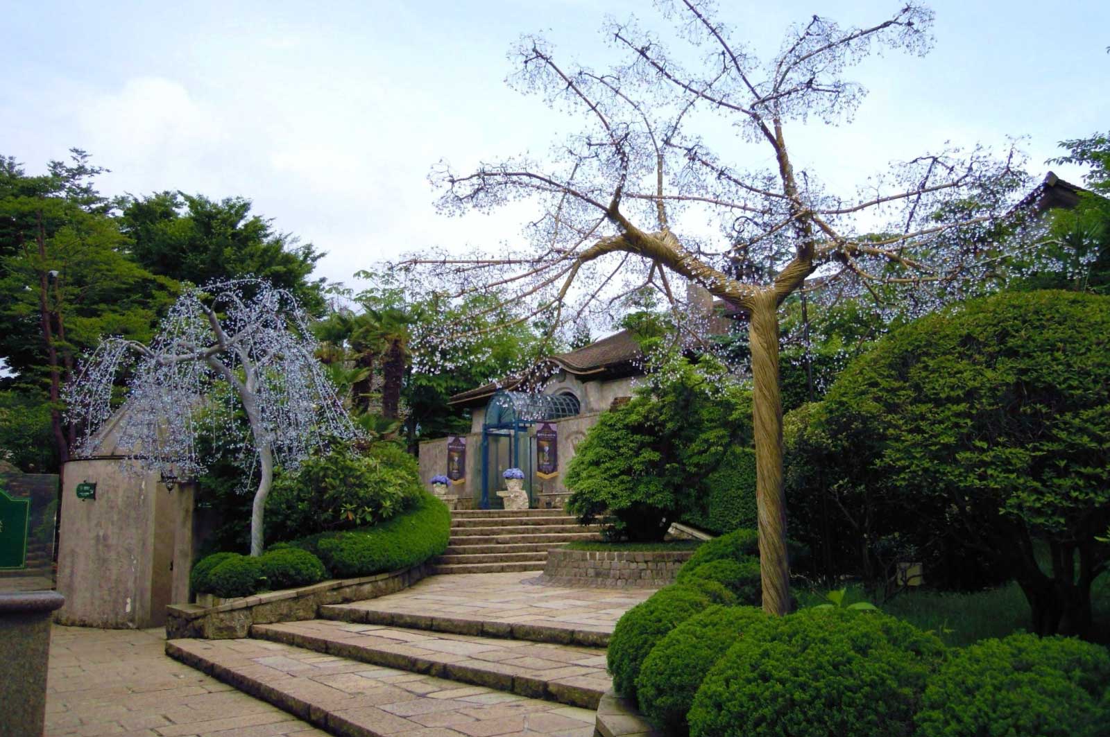 箱根ガラスの森美術館（入り口）