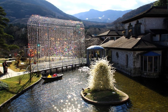 箱根ガラスの森美術館（全景）