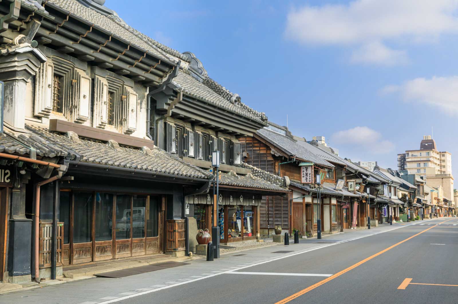 川越に行くとやっぱり街並みを見て満足してしまう