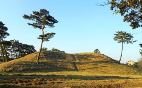 大室古墳群は、それぞれはそれほど大きくない