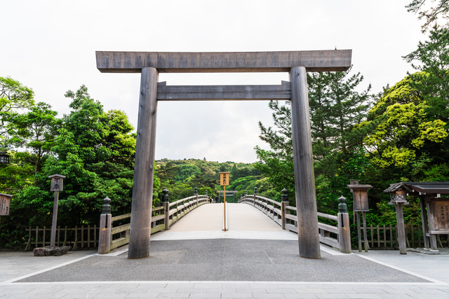 伊勢神宮・宇治橋鳥居