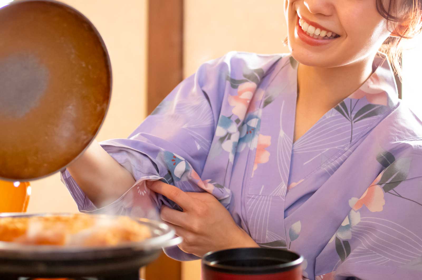 浴衣姿の彼女