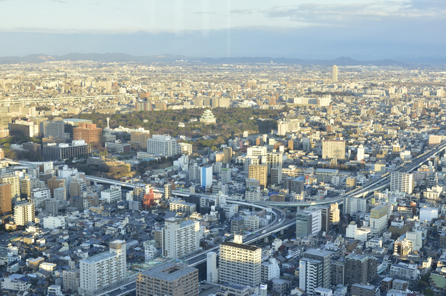 名古屋の街並み