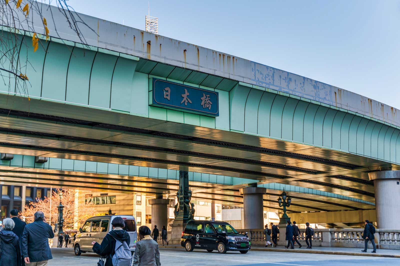 日本銀行の近くにある日本橋