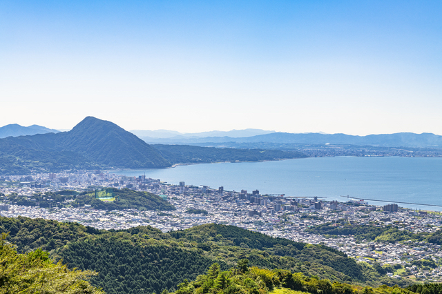 十文字原展望台からの絶景