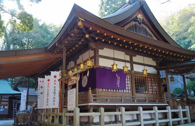 枚岡神社でも特にパワーが強いとされるのは本殿前