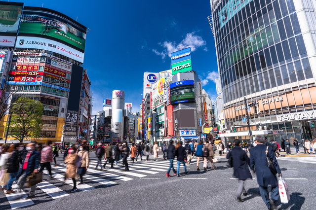 渋谷スクランブル交差点