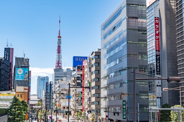 東京・浜松町駅周辺