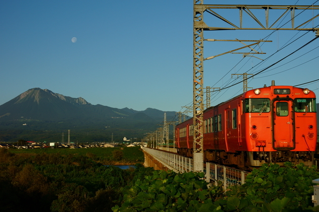 米子を走る電車