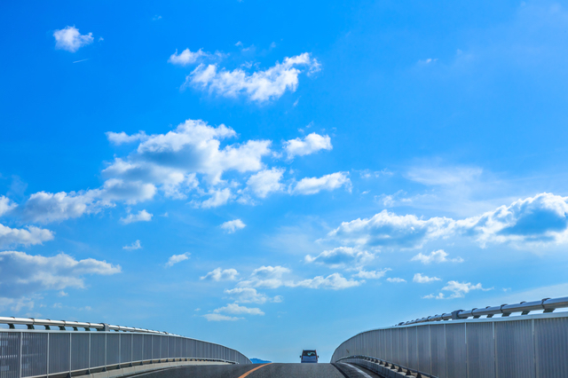 江島大橋（橋の上）