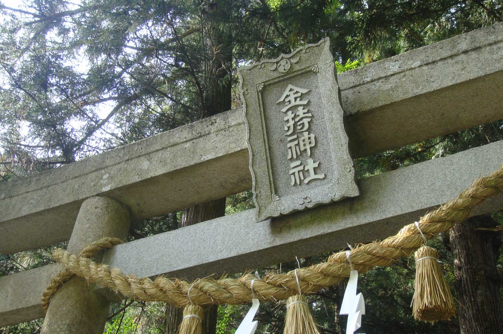 金持神社・鳥居