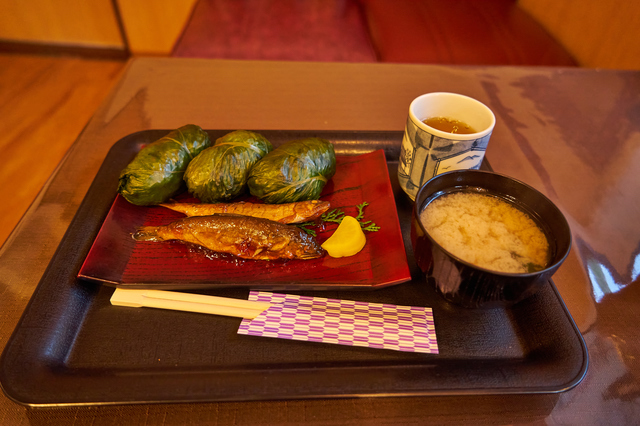 近所のお店で出ためはり寿司