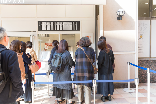 行列の出来る店