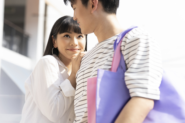 若い千葉のカップル