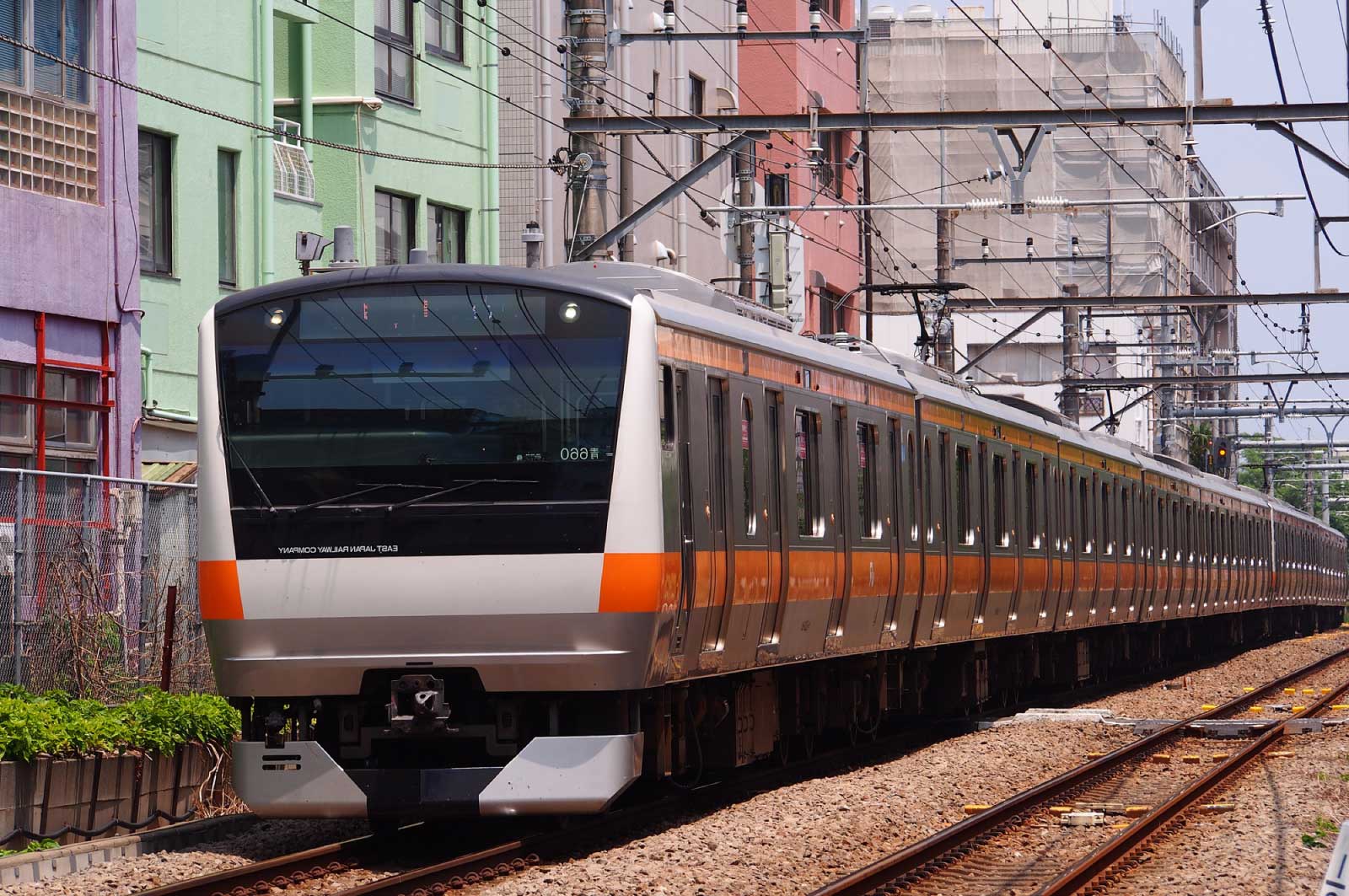 青梅線の電車