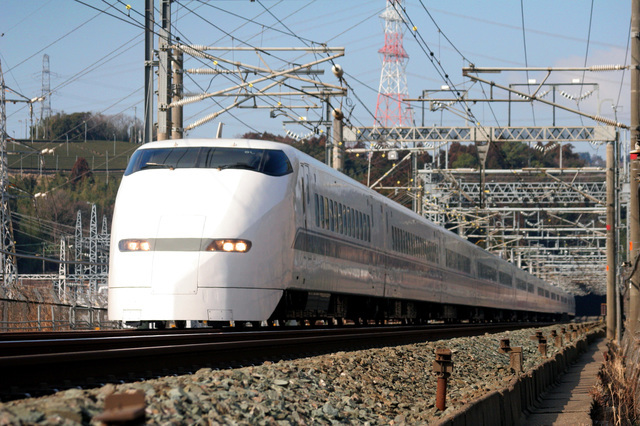 東海道新幹線で東京へ